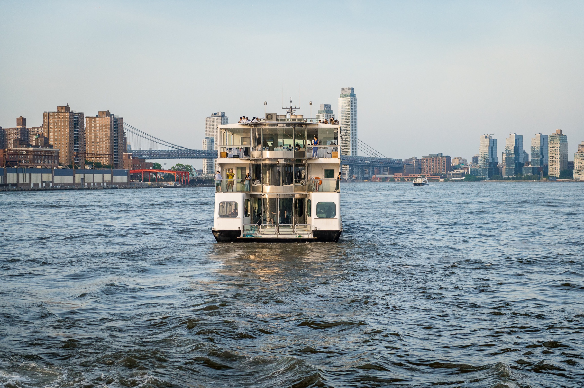 Visiting the Statue of Liberty by ferry